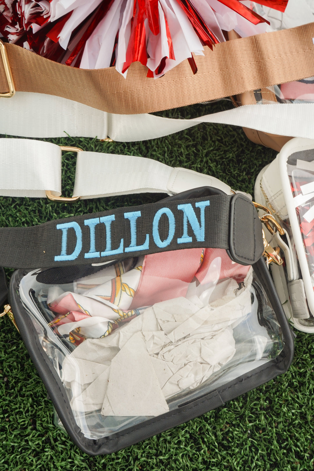 Clear Gameday + Concert Purse | Customizable