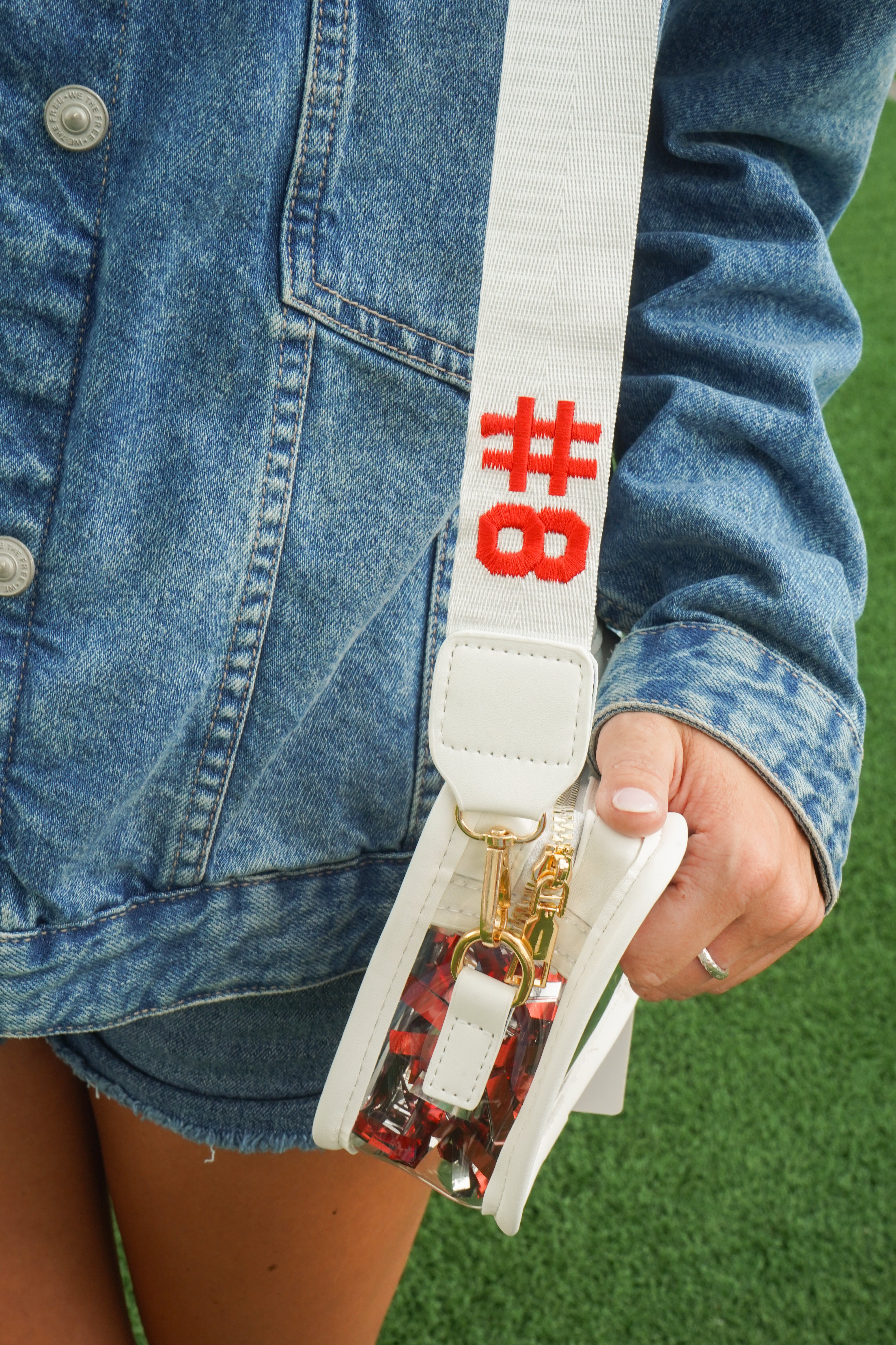 Clear Gameday + Concert Purse | Customizable – KenzKustomz