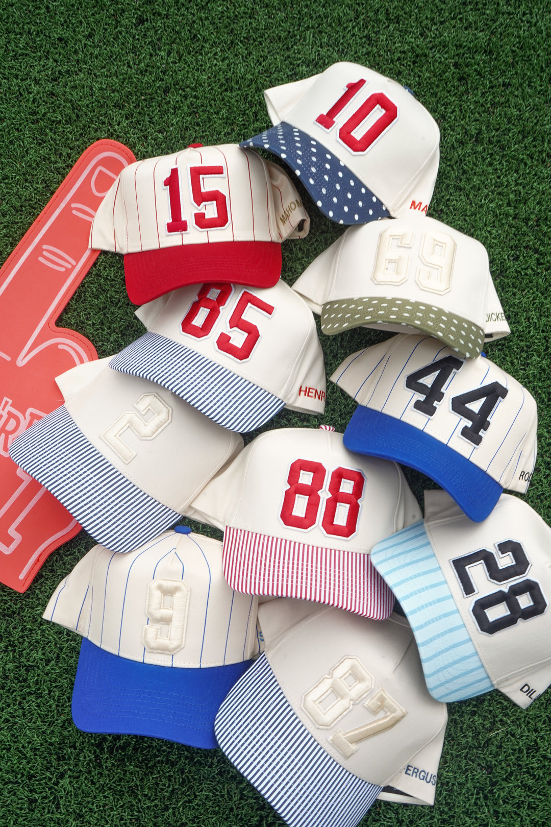 Custom Number Patch Trucker Hat