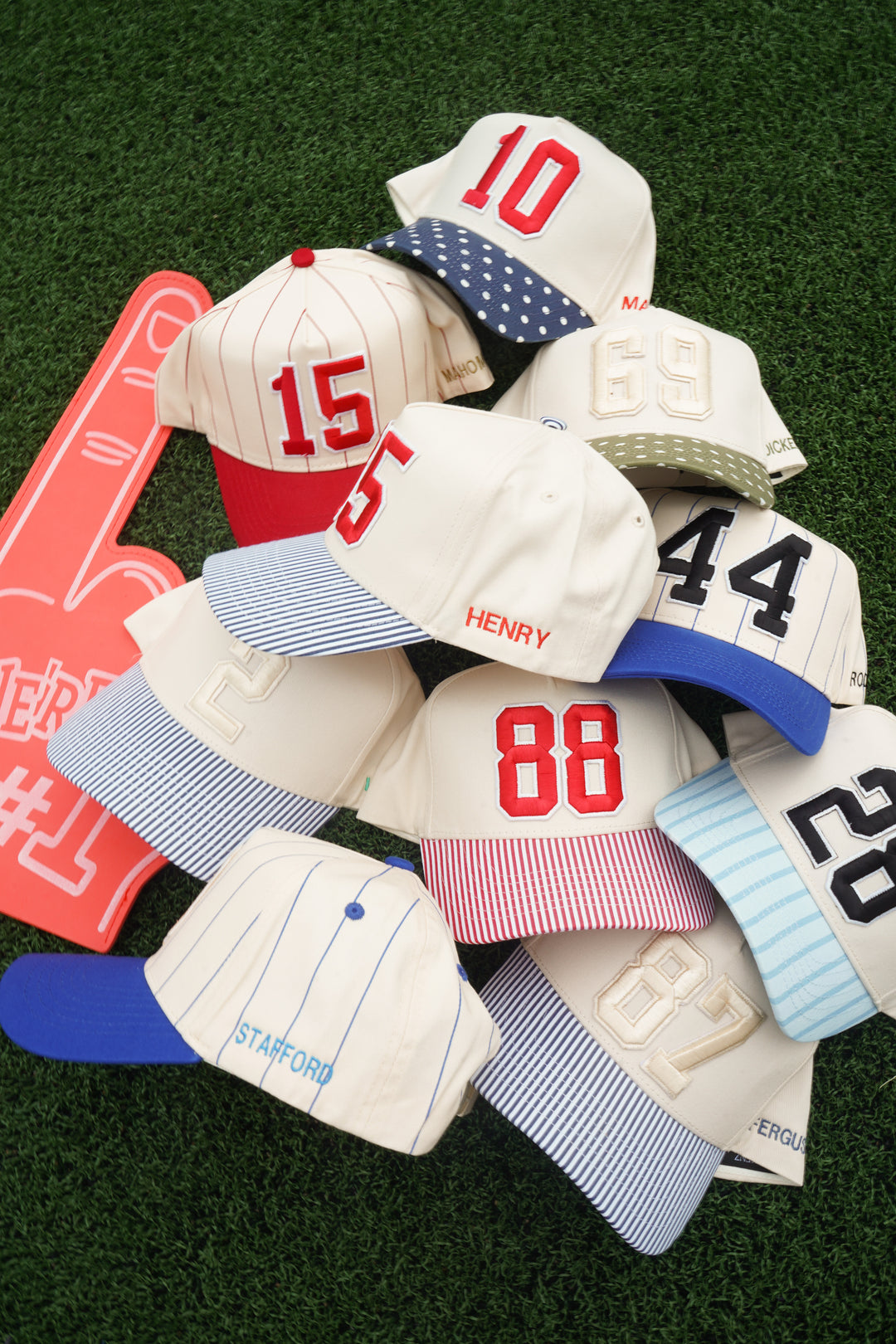 Custom Number Patch Trucker Hat