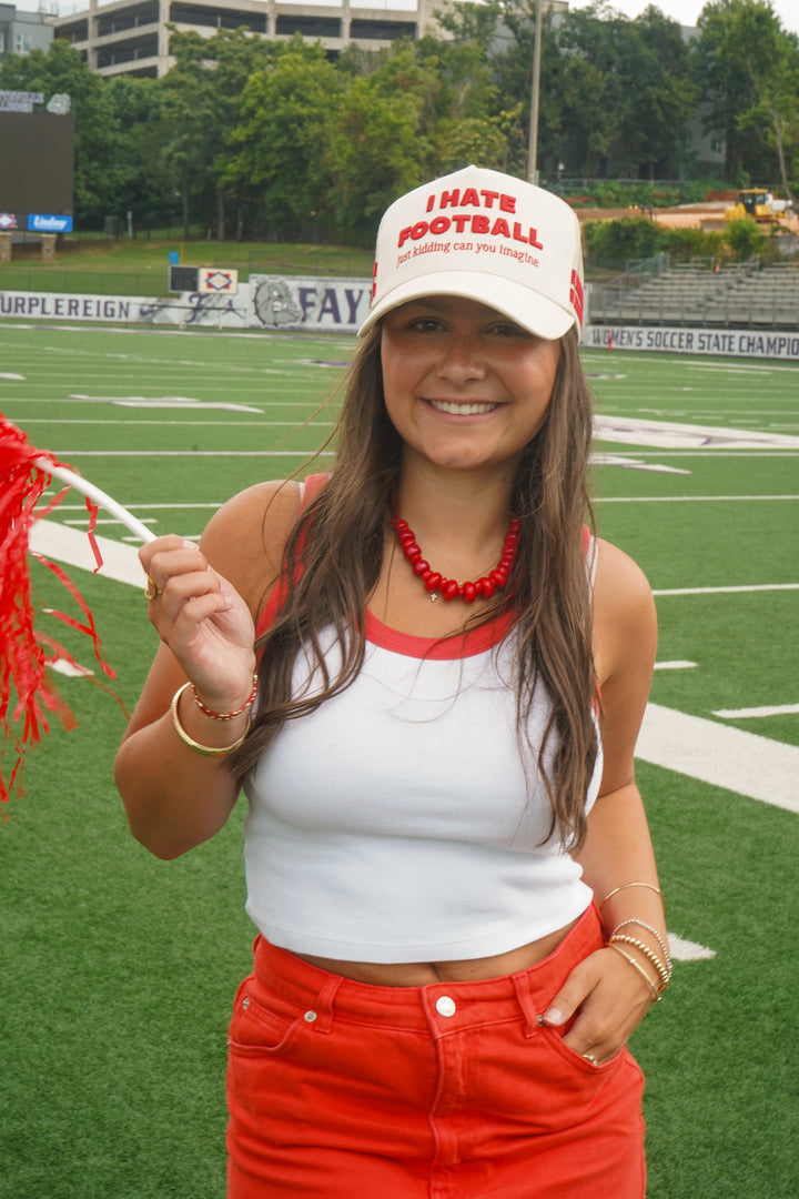 I Hate Football Trucker Hat