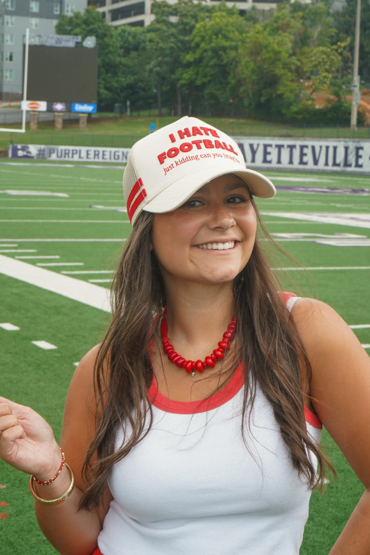 I Hate Football Trucker Hat