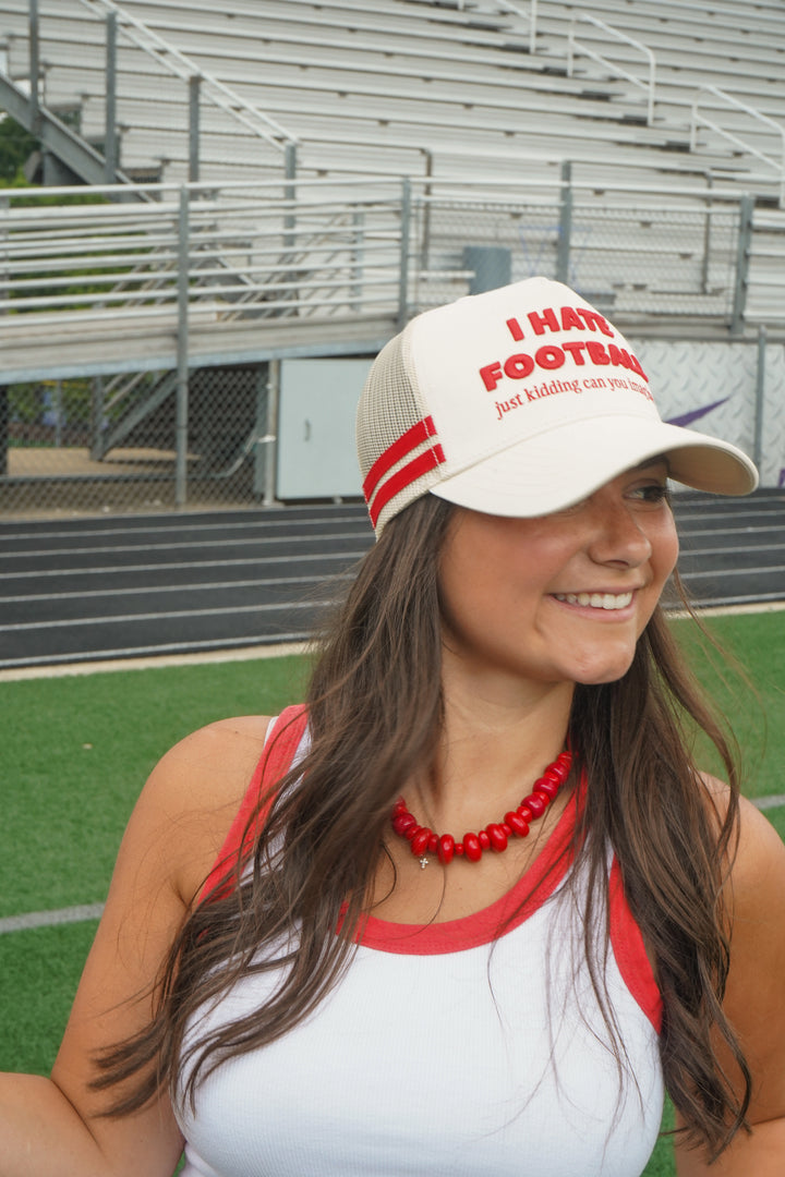 I Hate Football Trucker Hat
