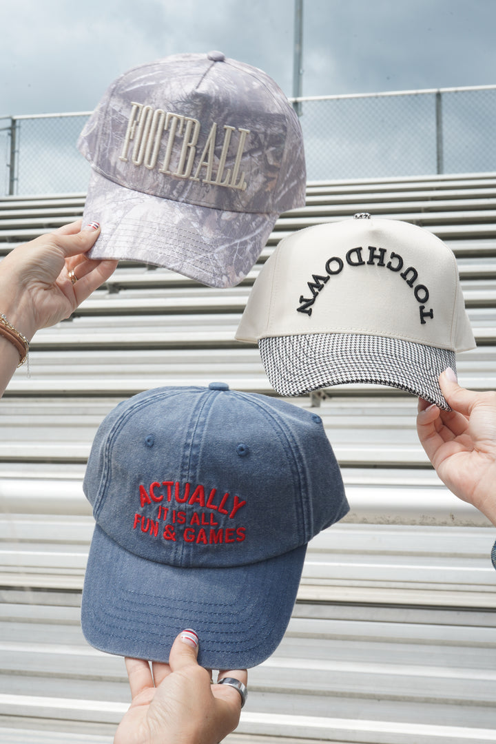 Actually It Is All Fun &amp; Games - Dad Cap