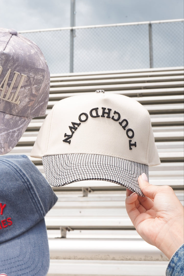 Touchdown - Houndstooth Trucker Hat