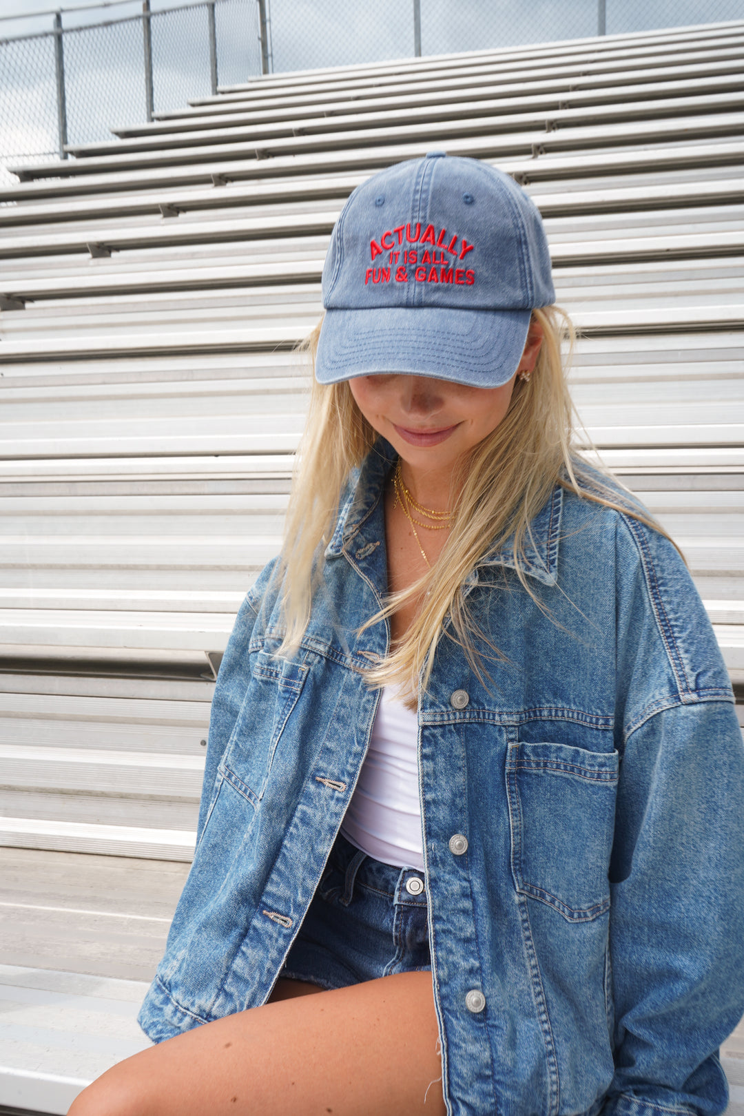 Actually It Is All Fun &amp; Games - Dad Cap