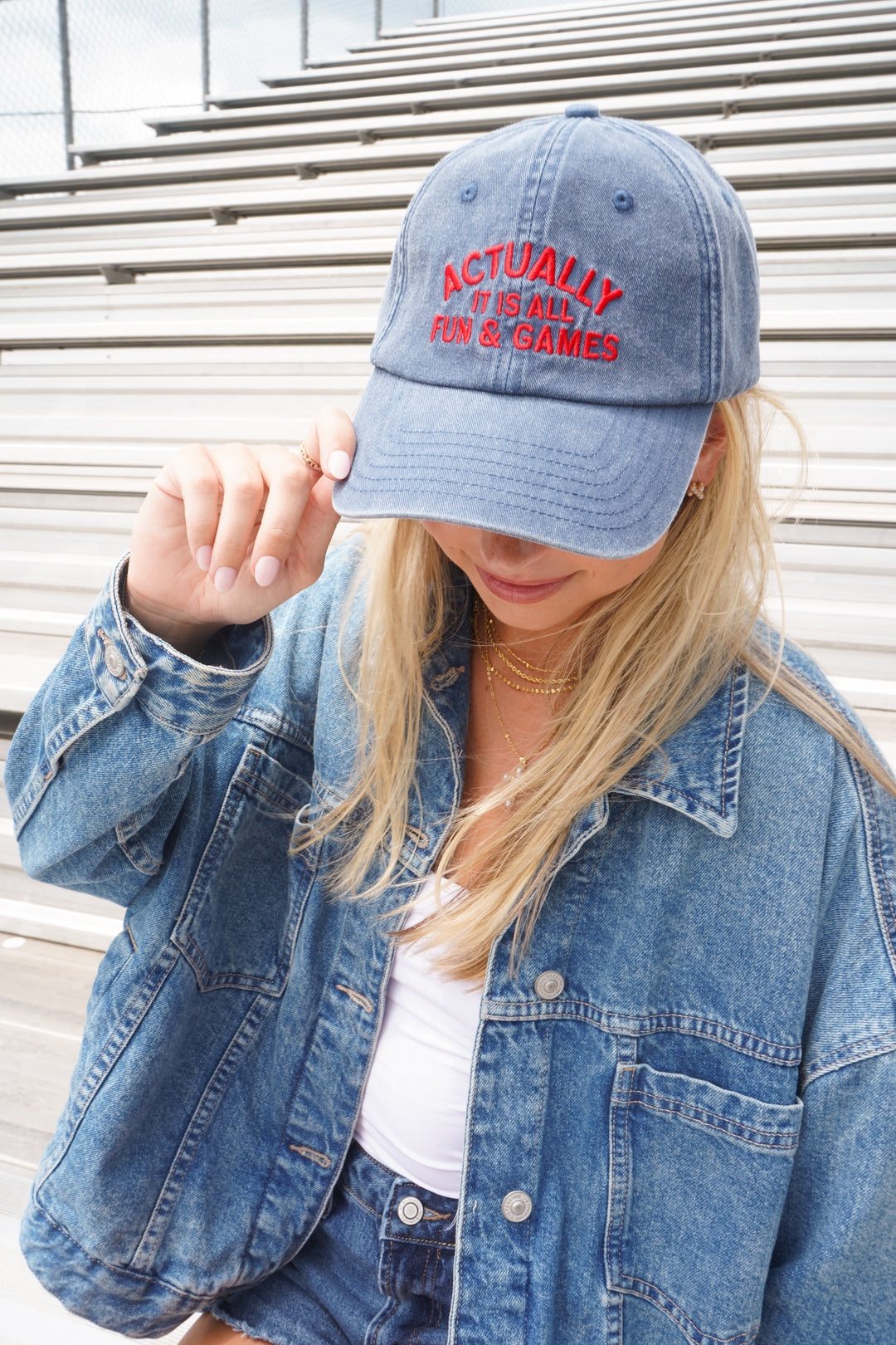 Actually It Is All Fun &amp; Games - Dad Cap