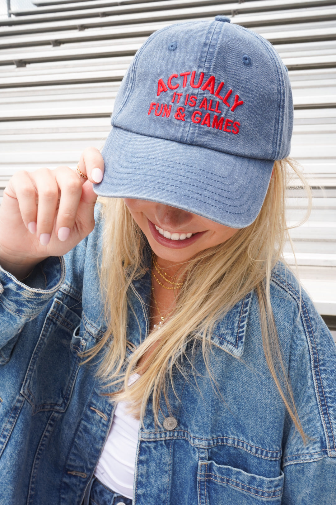 Actually It Is All Fun &amp; Games - Dad Cap