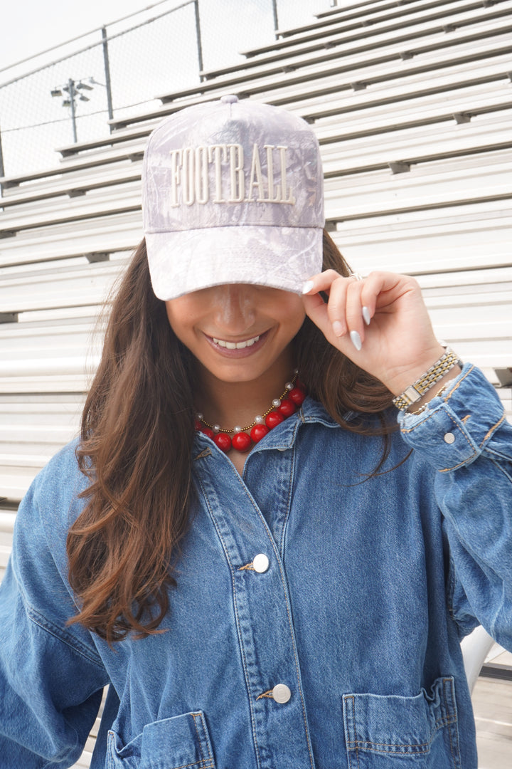 FOOTBALL. - Washed Camo Trucker Hat