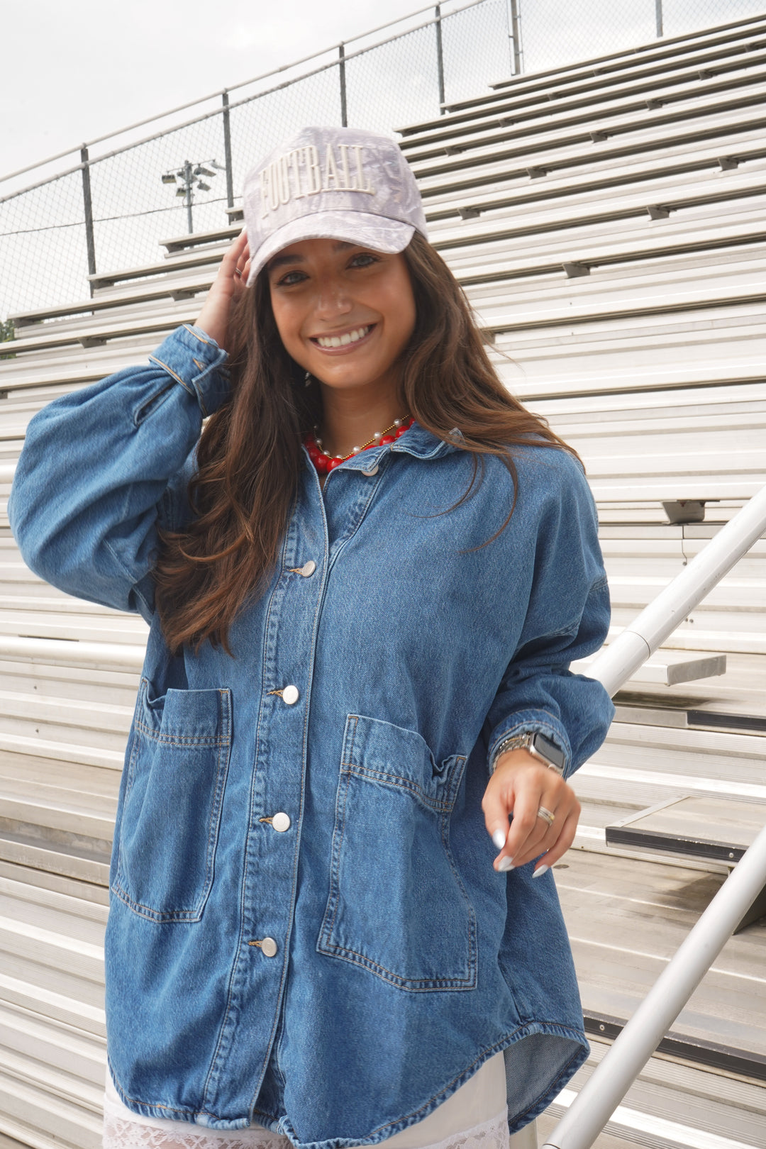 FOOTBALL. - Washed Camo Trucker Hat