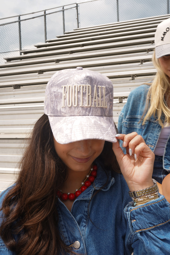 FOOTBALL. - Washed Camo Trucker Hat