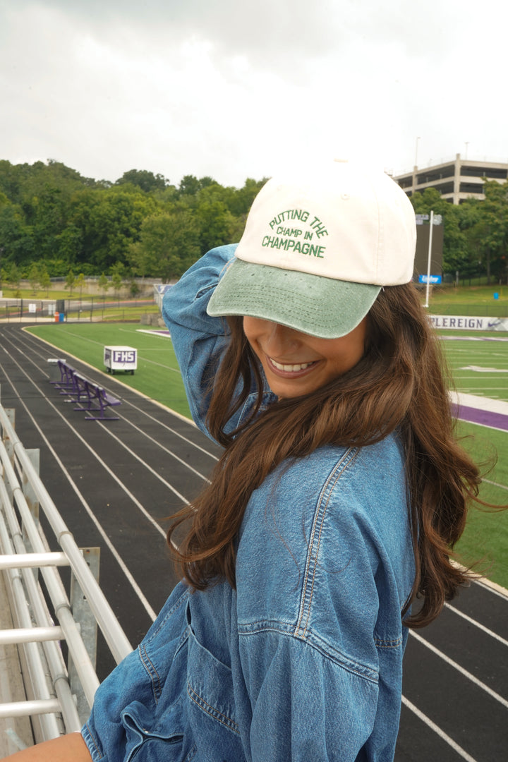 Putting The Champ In Champagne - Dad Cap
