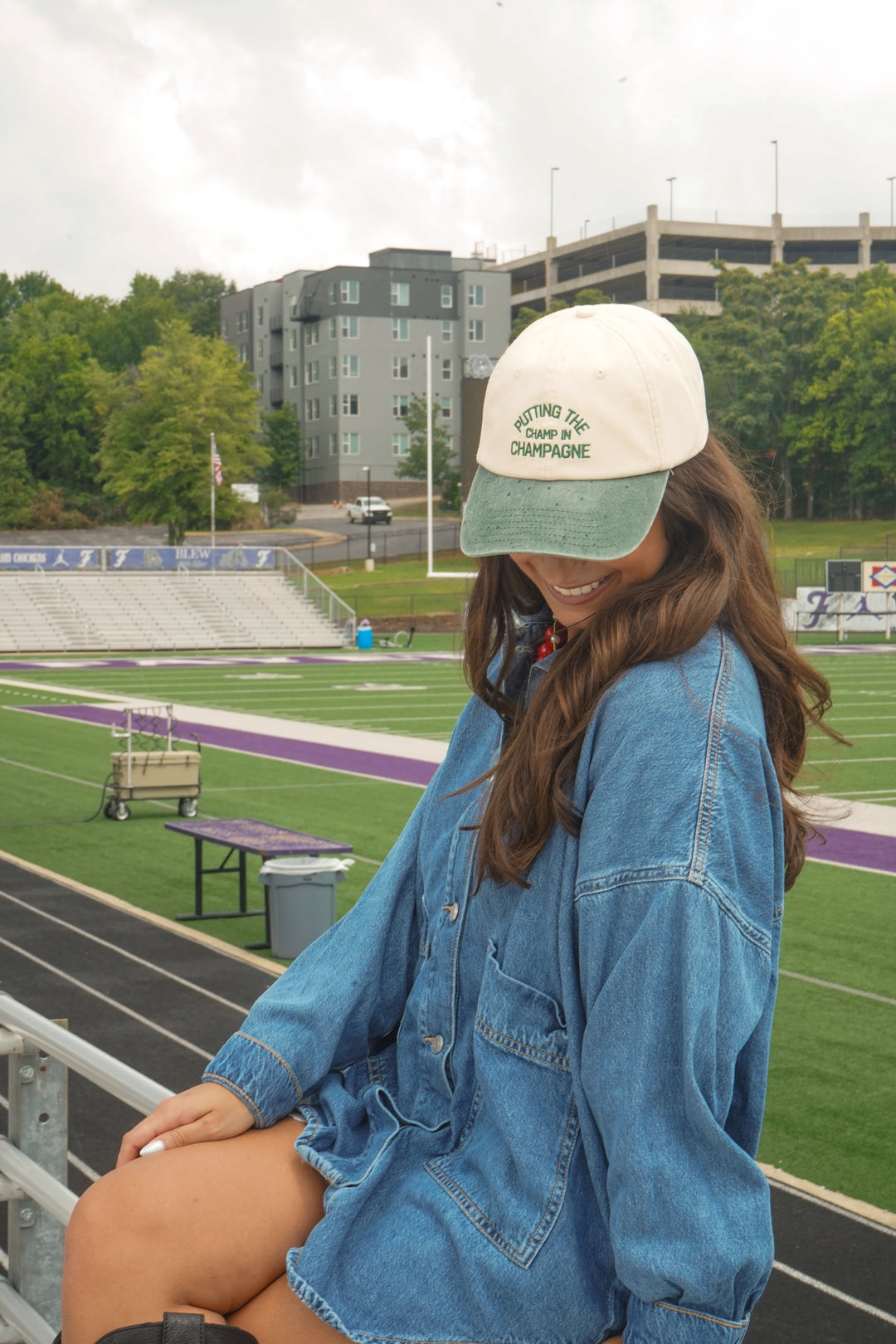 Putting The Champ In Champagne - Dad Cap