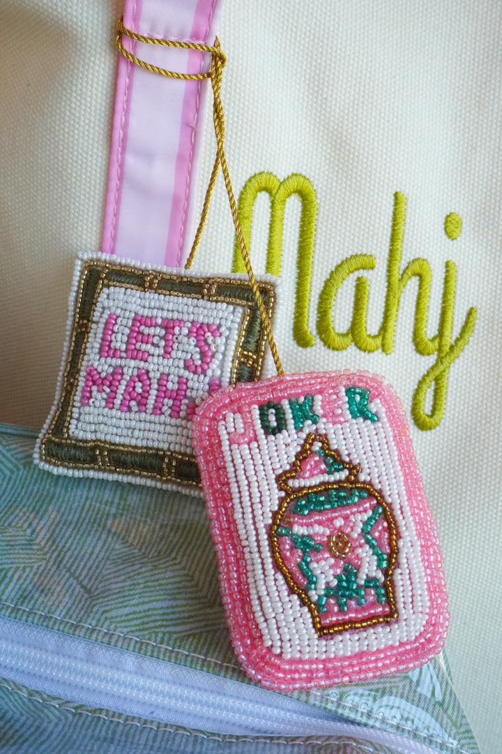 Hobbies Beaded Bag Charms