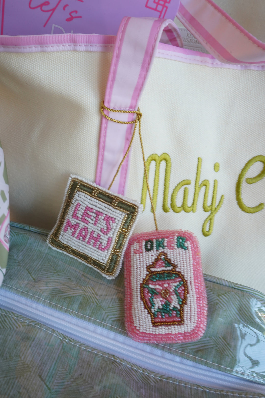 Hobbies Beaded Bag Charms