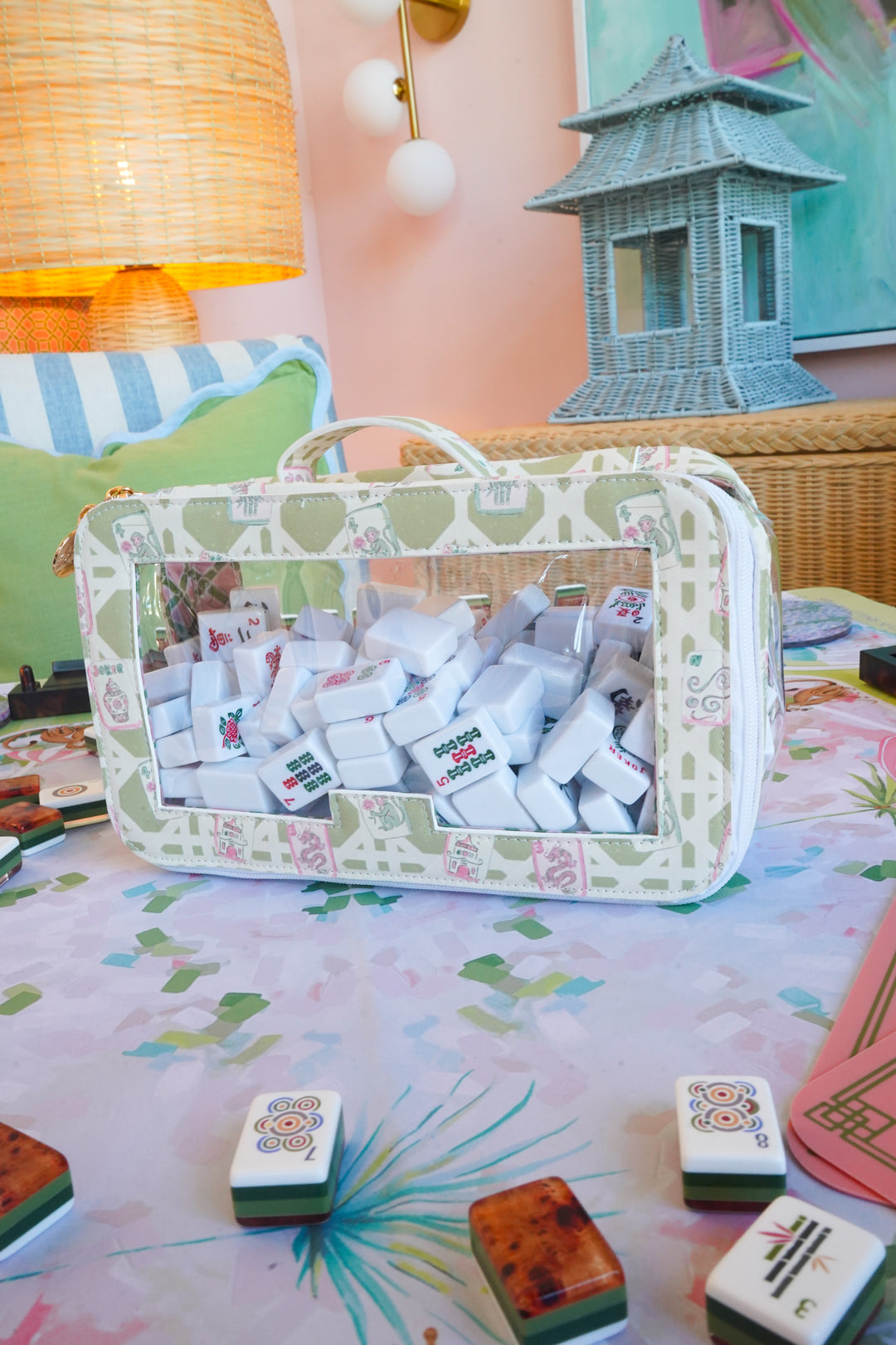 Mahjong Tile Storage Bag