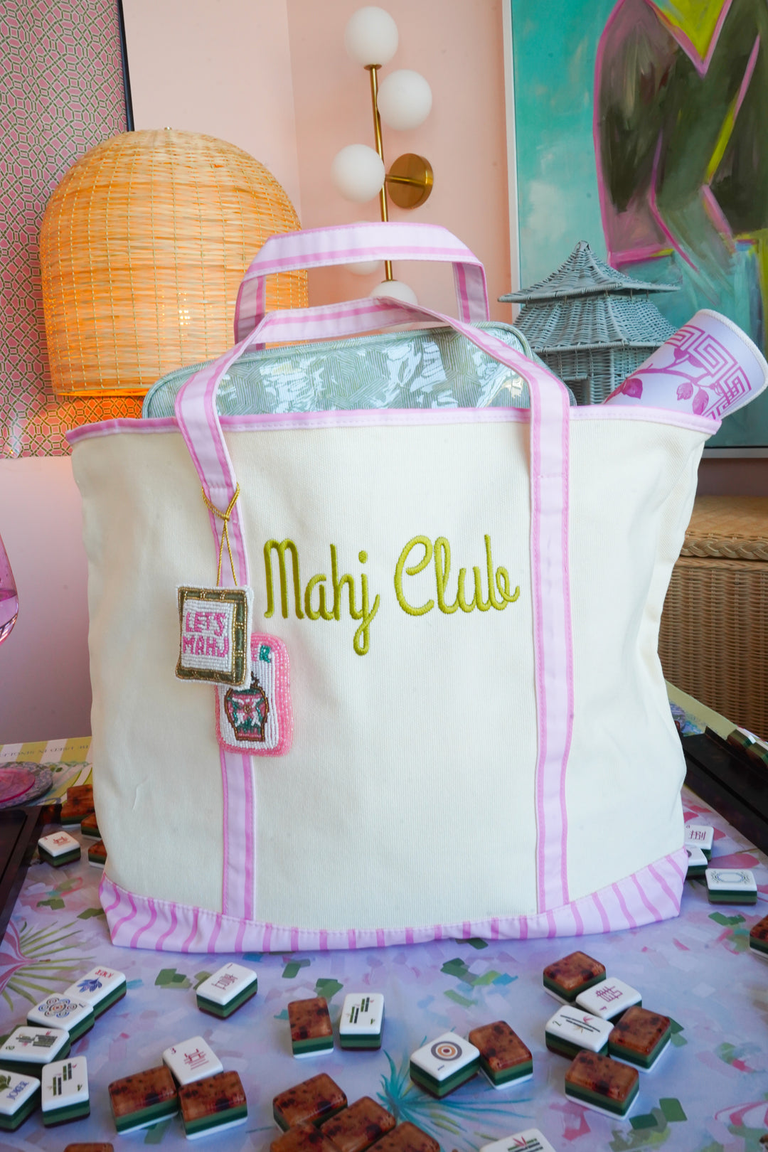 Standard Canvas Tote - Striped | Customizable