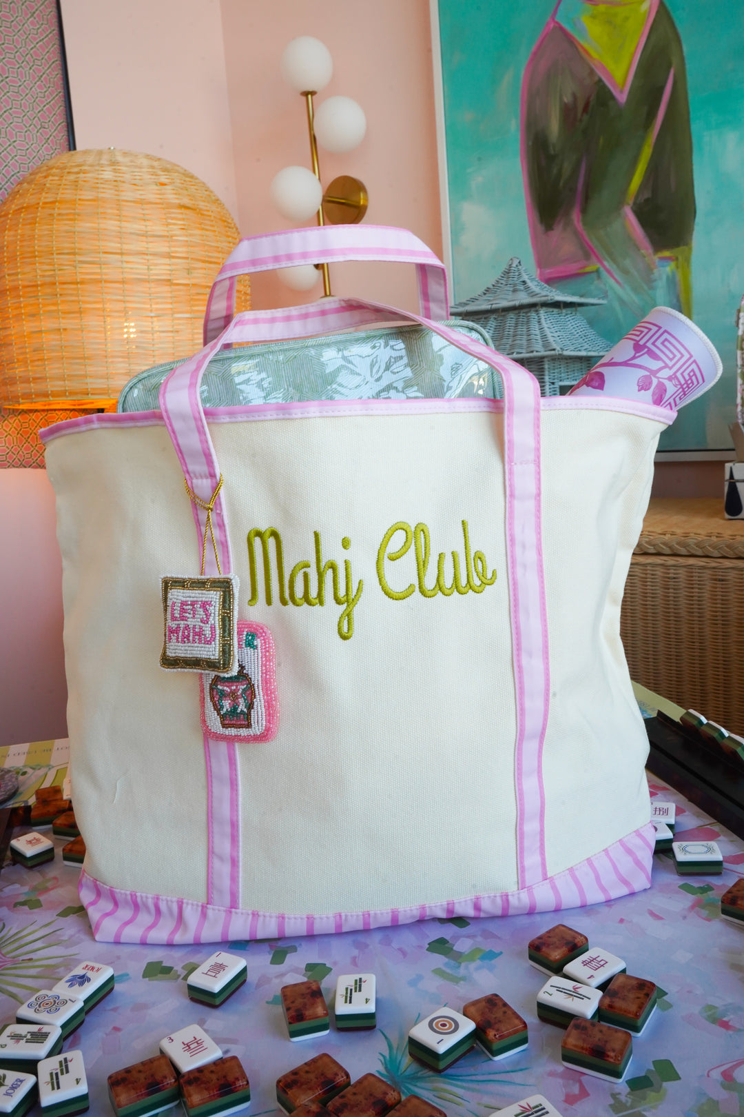 Standard Canvas Tote - Striped | Customizable