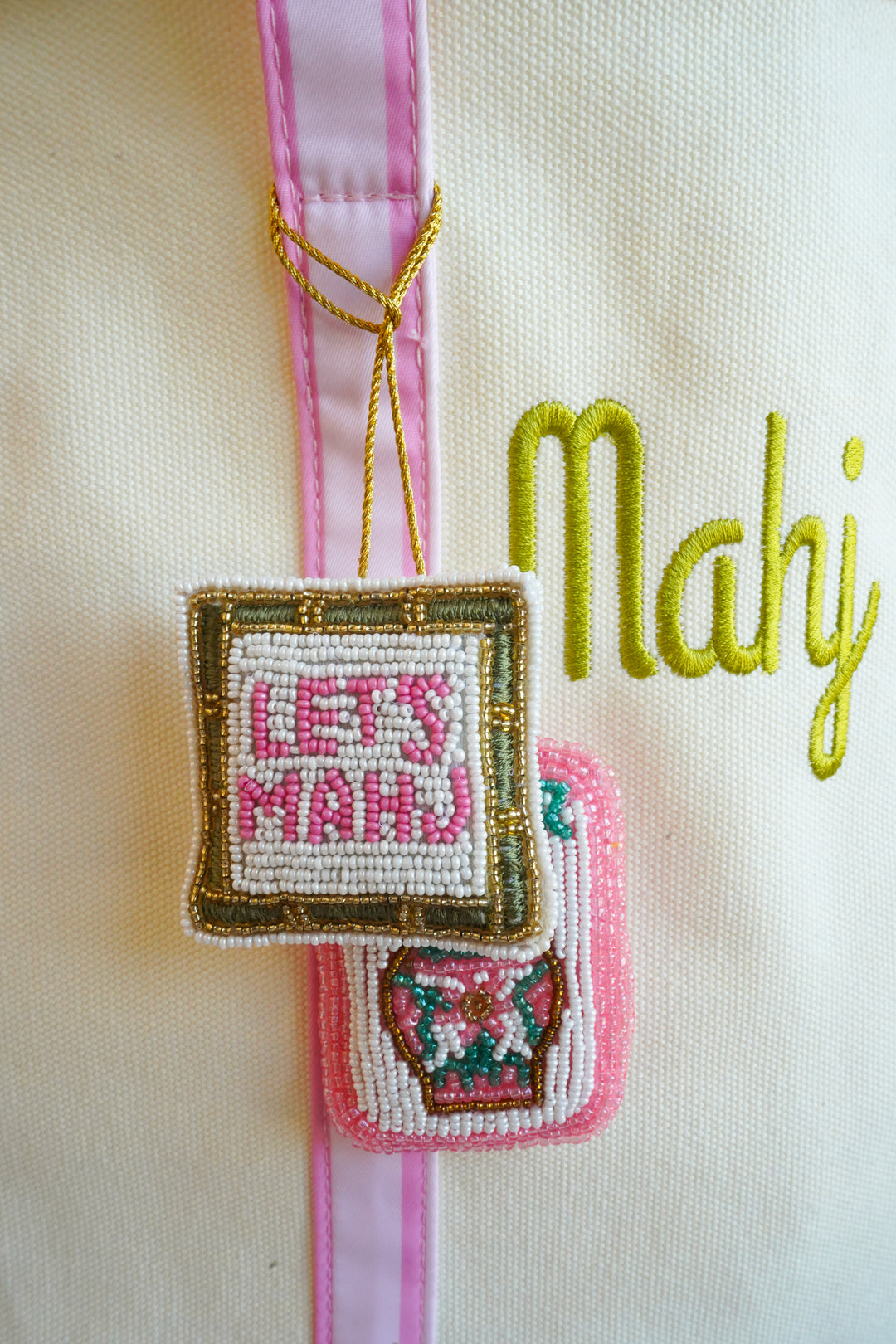Hobbies Beaded Bag Charms