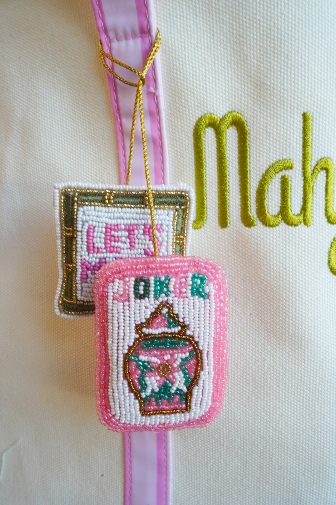 Hobbies Beaded Bag Charms