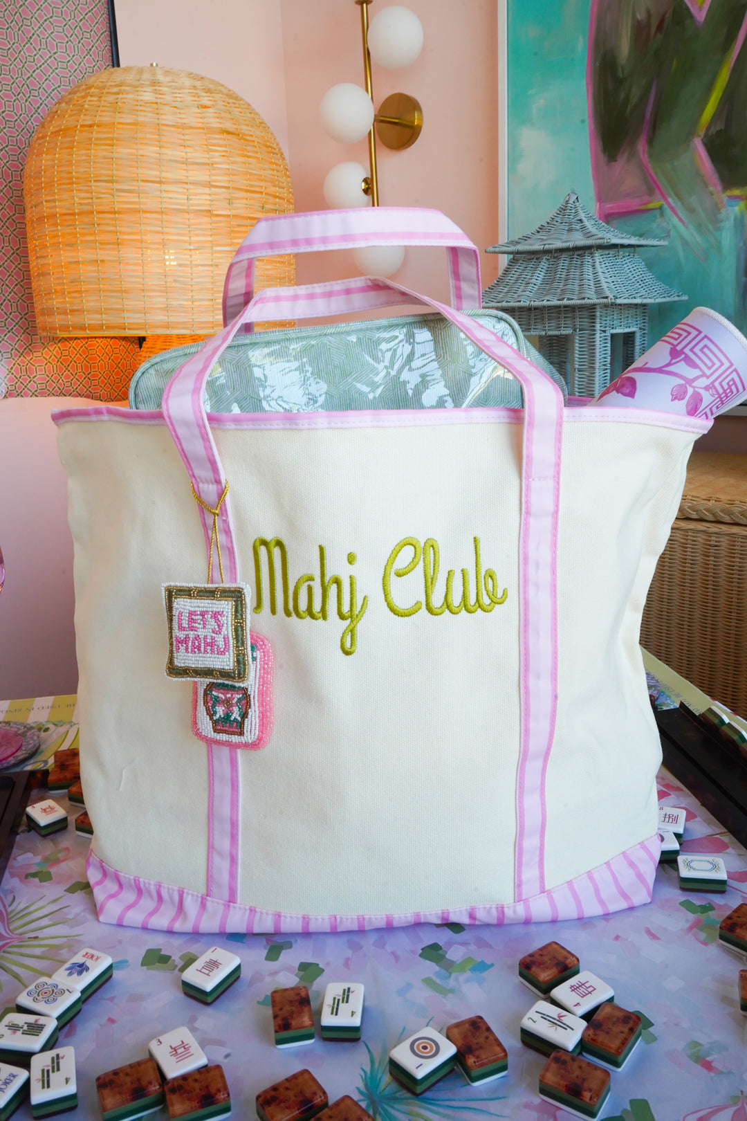 Standard Canvas Tote - Striped | Customizable