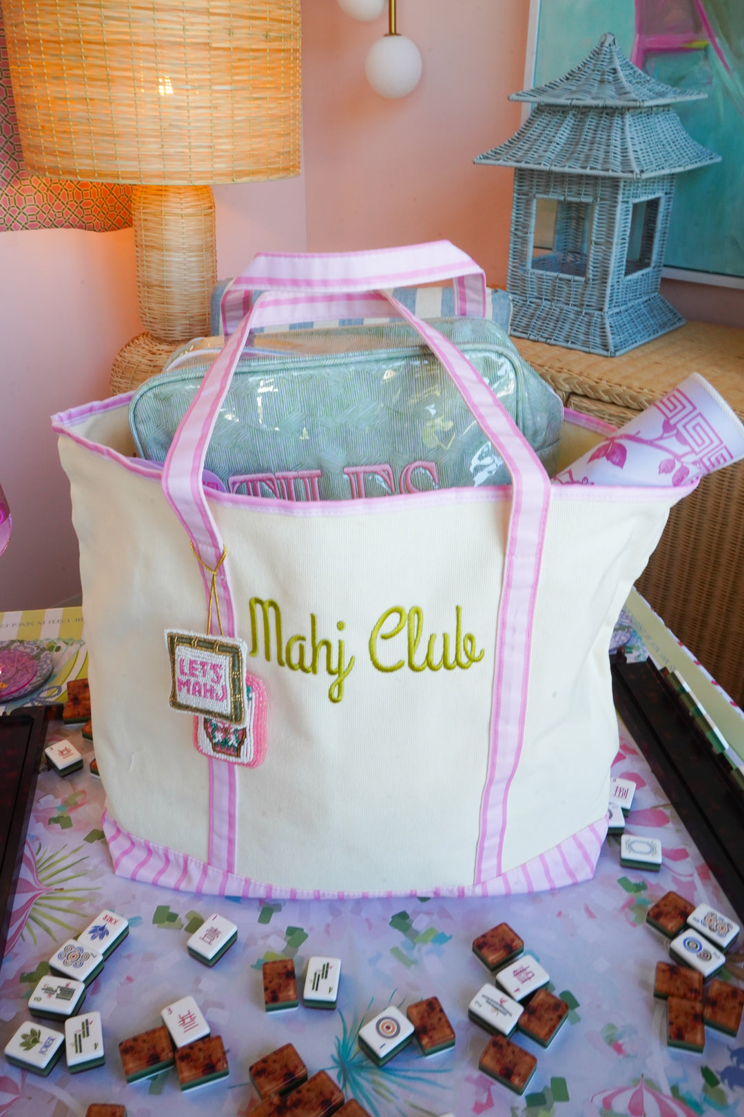 Standard Canvas Tote - Striped | Customizable