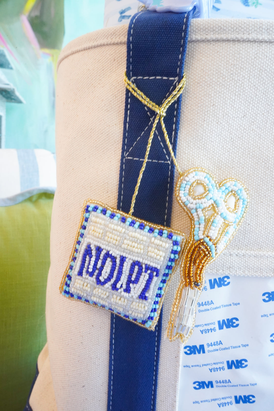 Hobbies Beaded Bag Charms