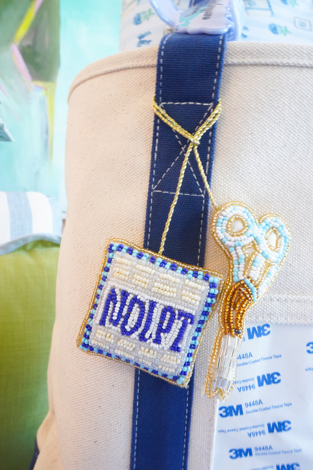 Hobbies Beaded Bag Charms