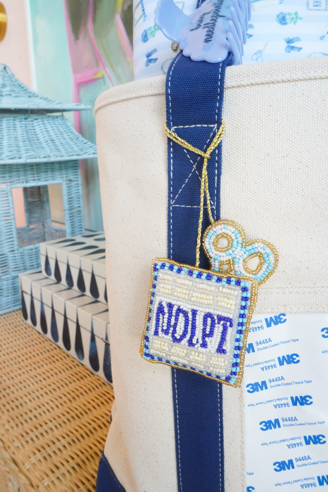 Hobbies Beaded Bag Charms