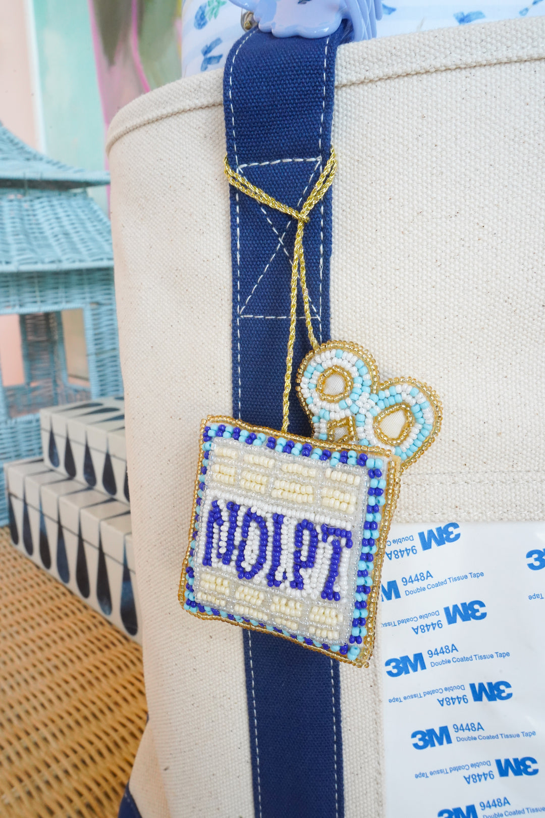 Hobbies Beaded Bag Charms