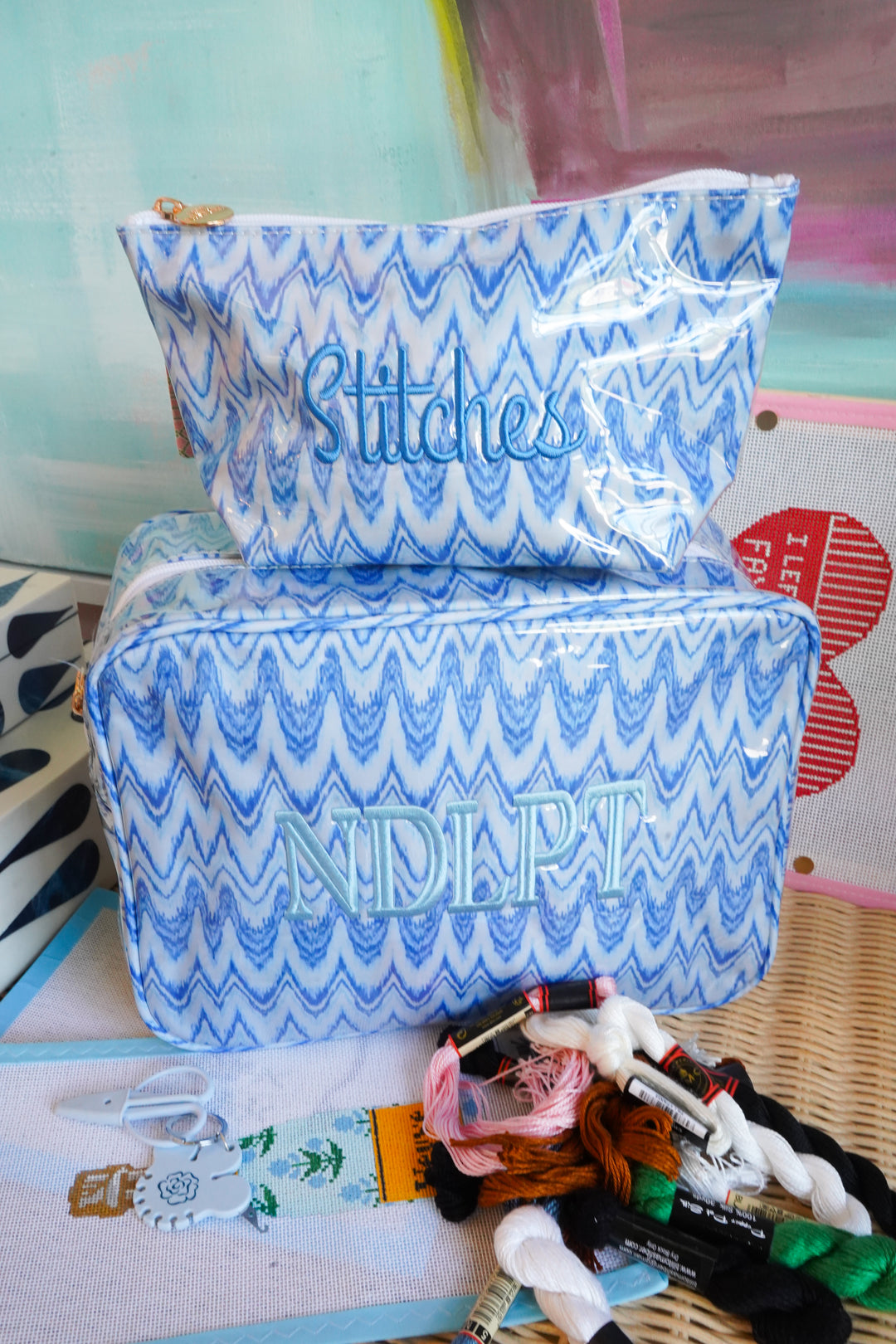 Clear Coat Toiletry Bags x Lemon Park | Customizable