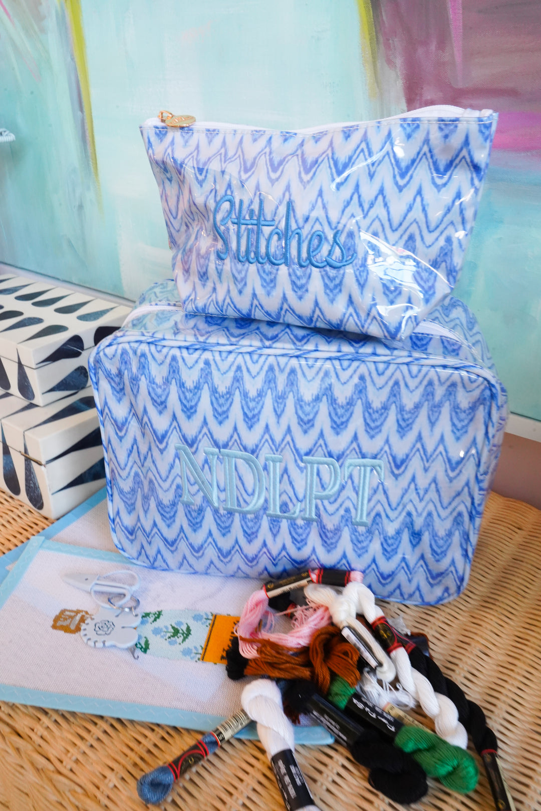Clear Coat Toiletry Bags x Lemon Park | Customizable