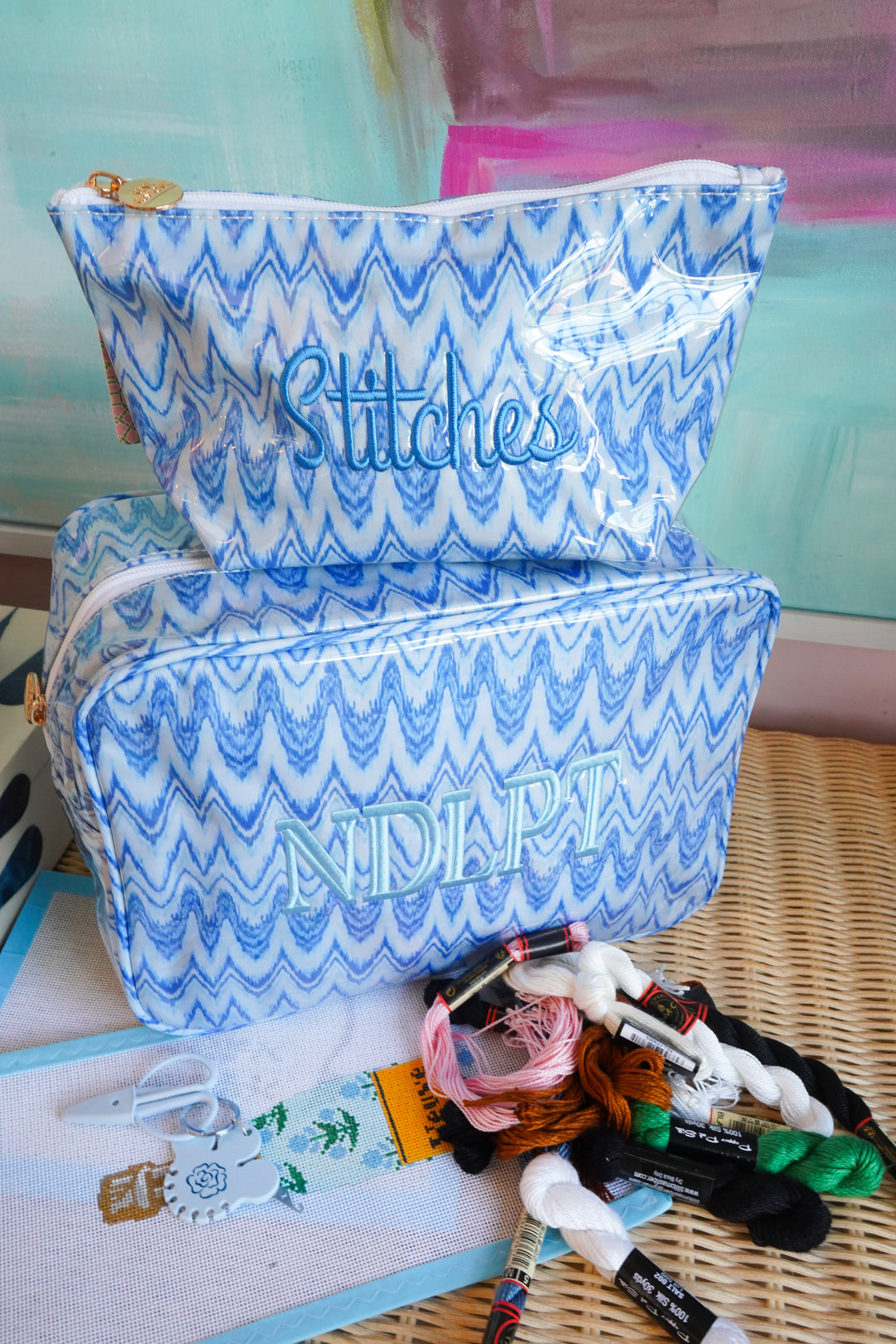 Clear Coat Toiletry Bags x Lemon Park | Customizable