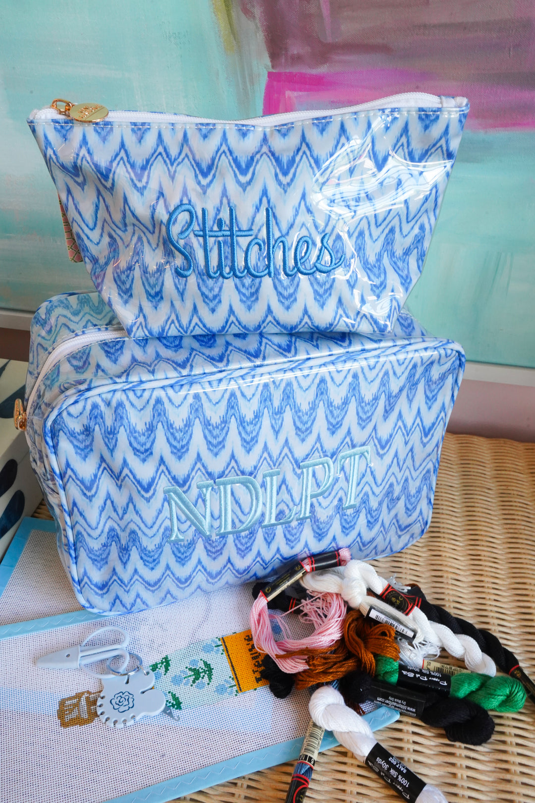 Clear Coat Toiletry Bags x Lemon Park | Customizable