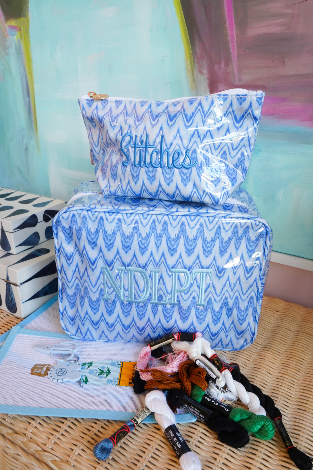 Clear Coat Toiletry Bags x Lemon Park | Customizable