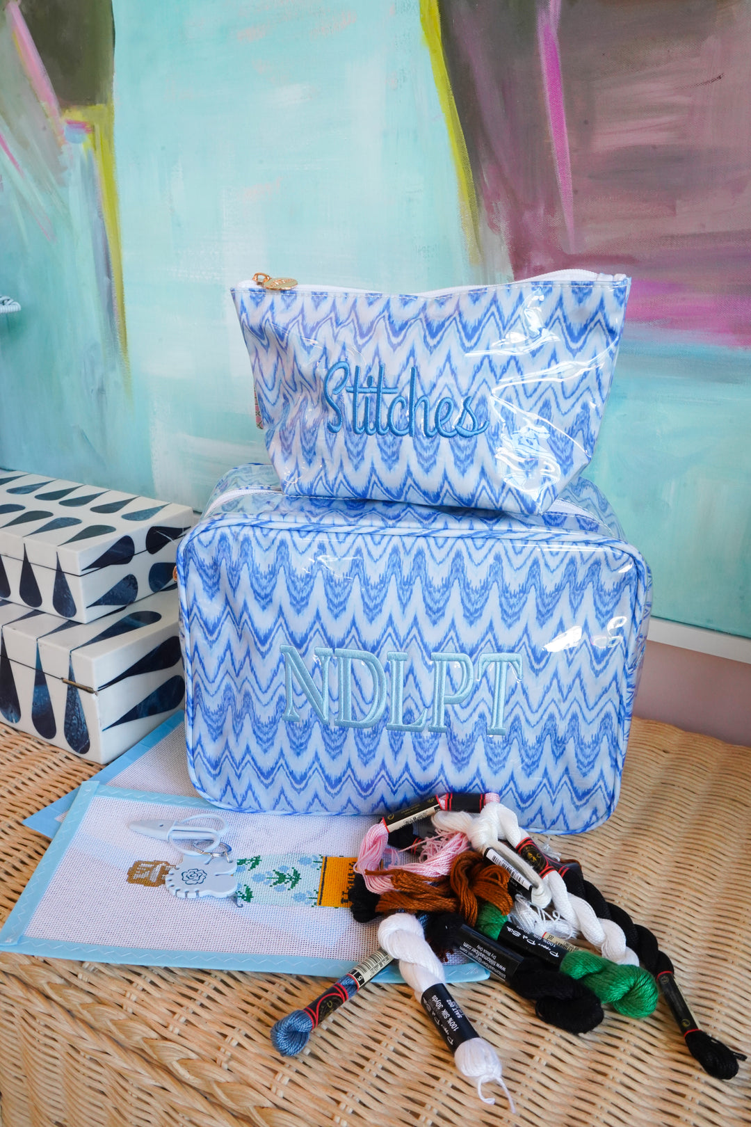 Clear Coat Toiletry Bags x Lemon Park | Customizable