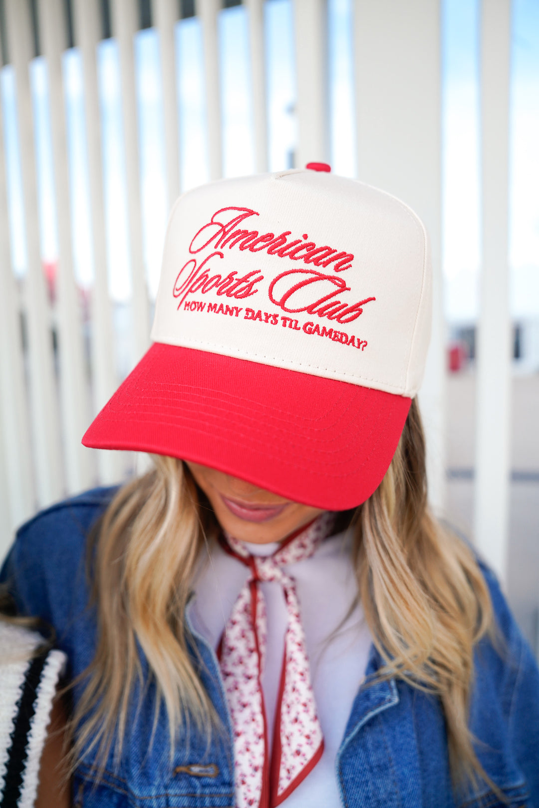 American Sports Club Vintage Trucker Hat