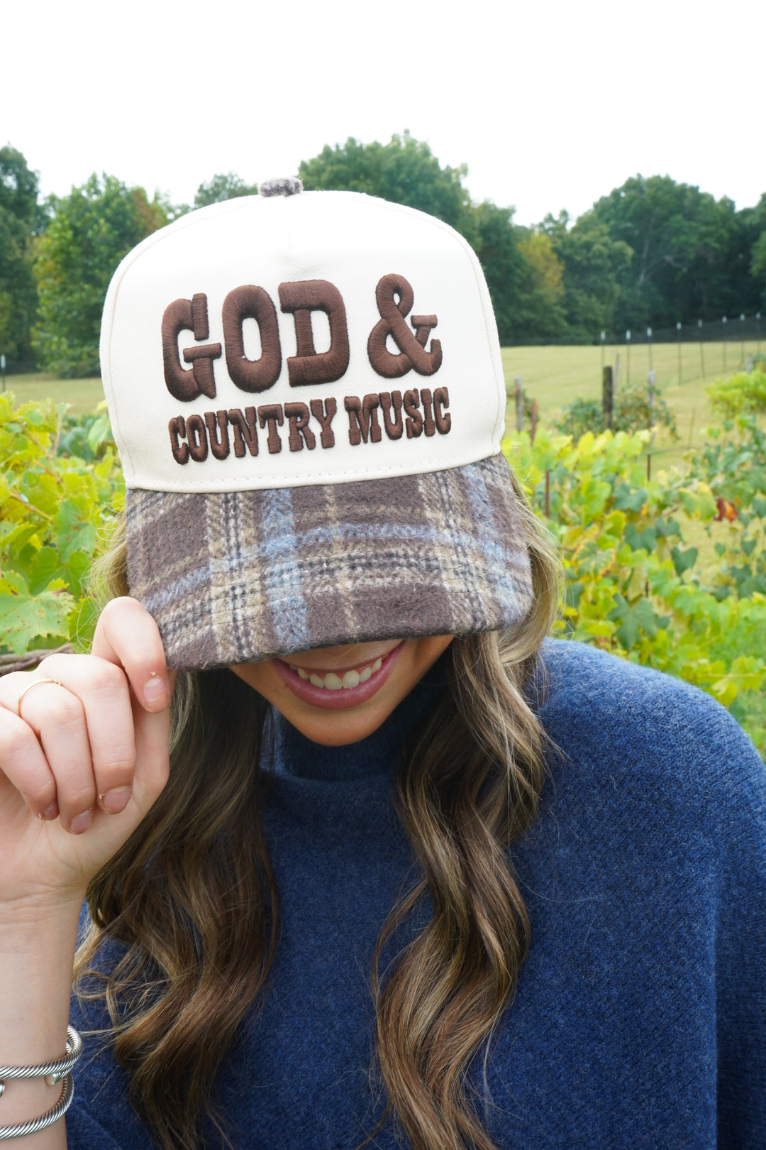 God &amp; Country Music Trucker Hat