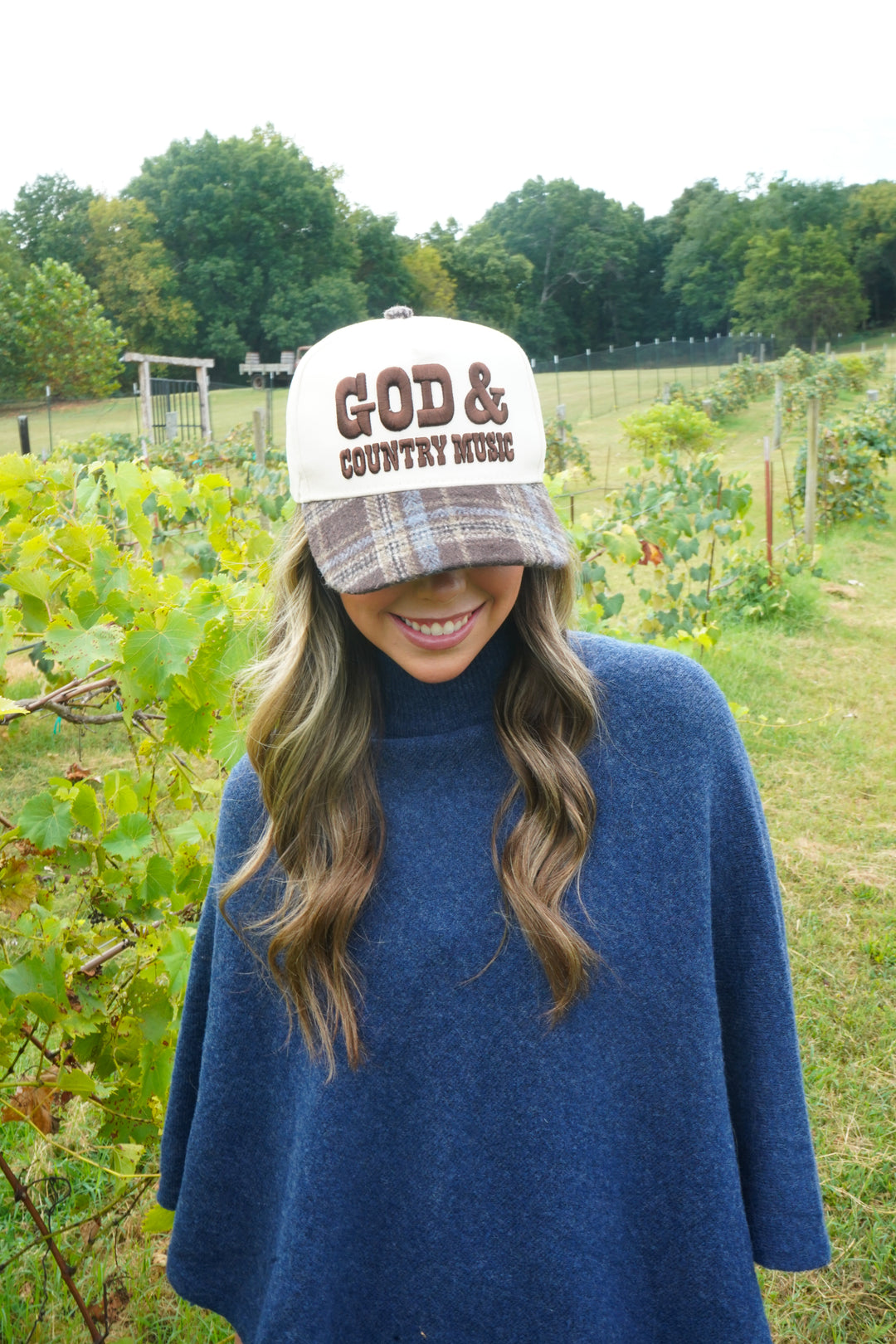 God &amp; Country Music Trucker Hat