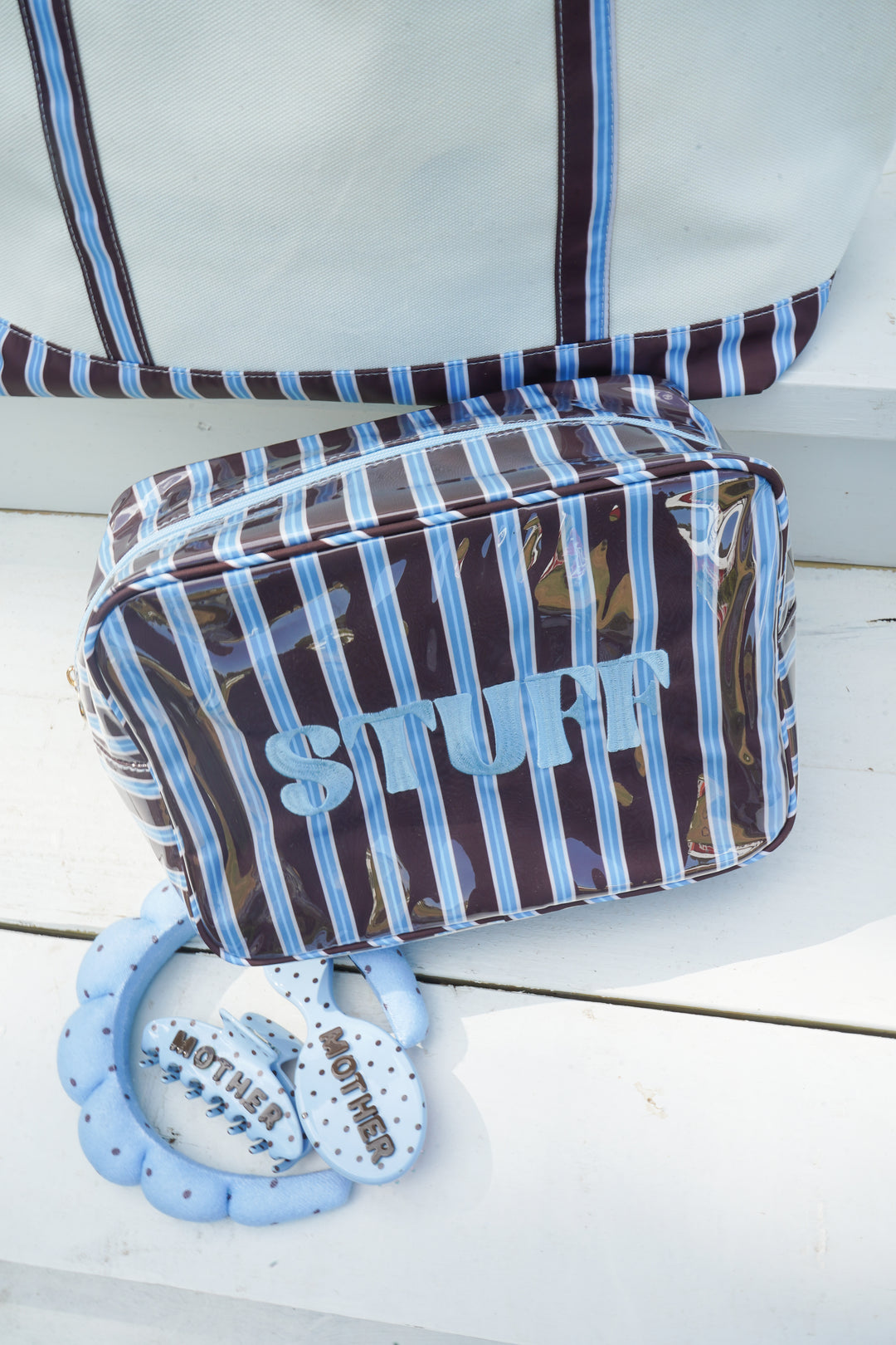 Stuff - Chocolate Stripes XL Bag