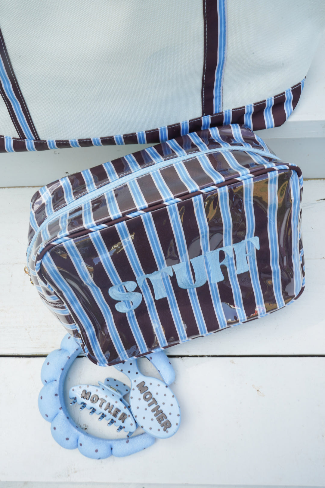 Stuff - Chocolate Stripes XL Bag
