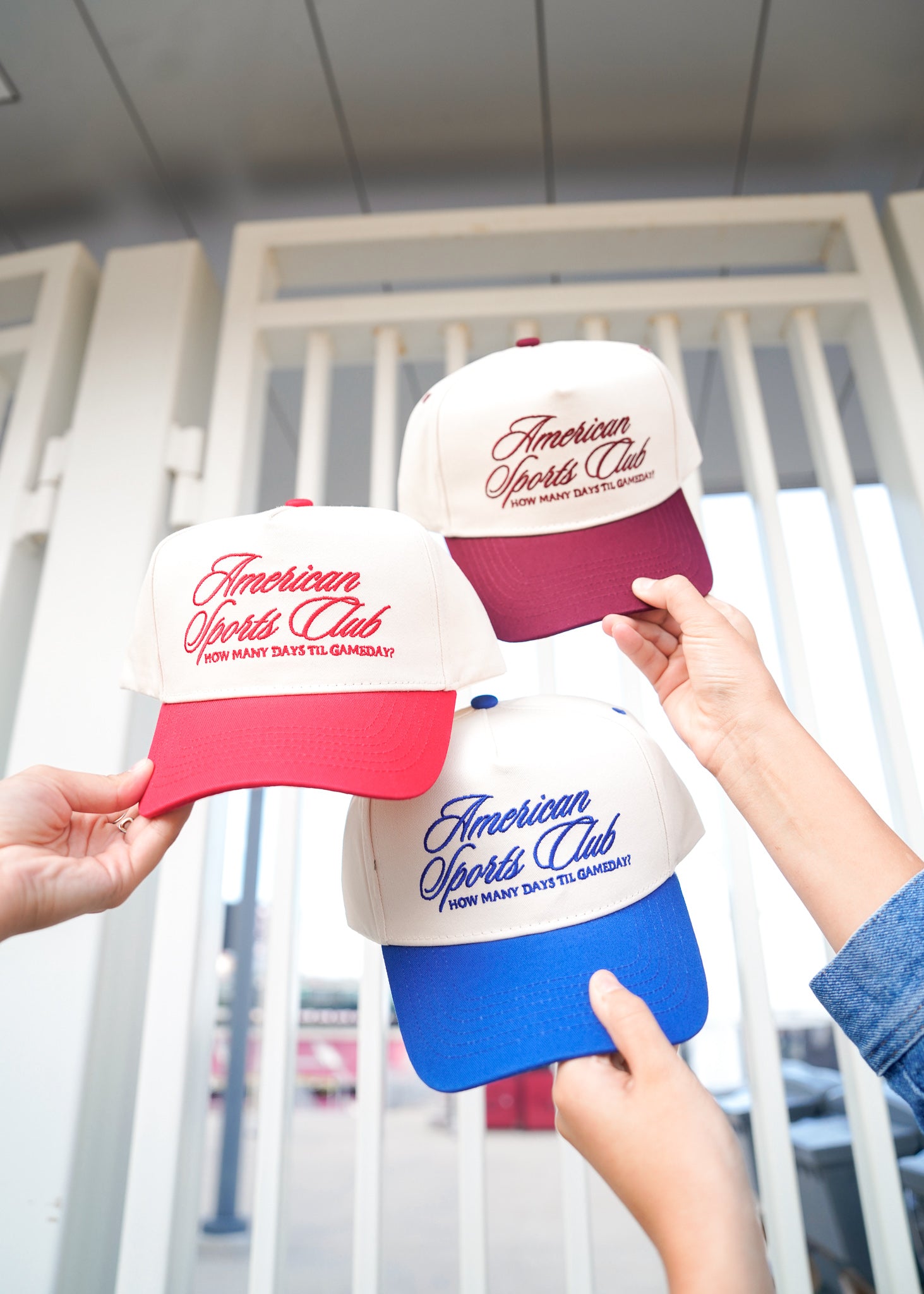 American Sports Club Vintage Trucker Hat – KenzKustomz
