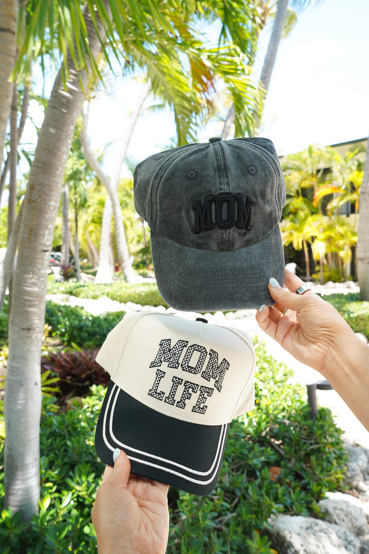 Mom - Black Dad Cap