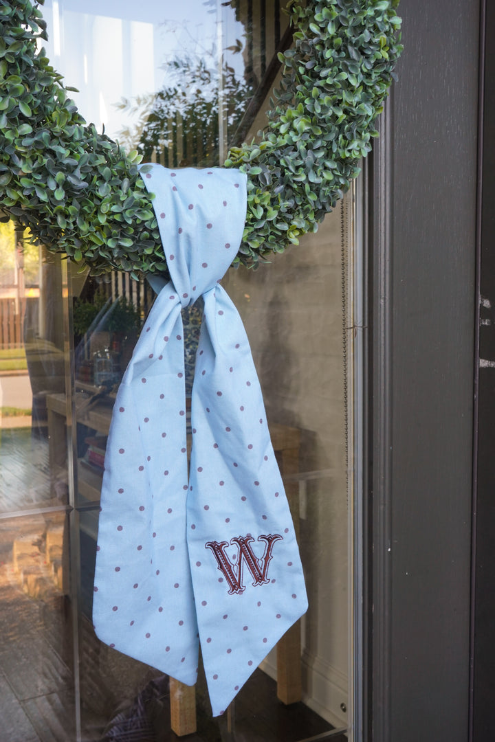Wreath Sash