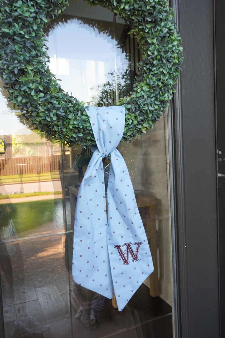 Wreath Sash