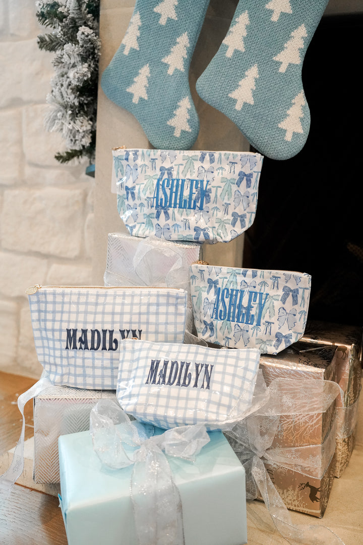 Clear Coat Toiletry Bags for Customization