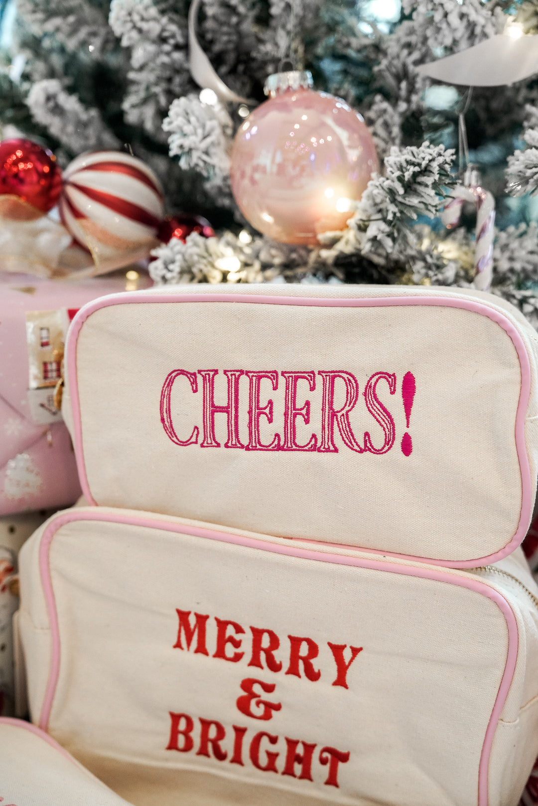 Canvas Makeup Bag Collection - PLAIN NO EMBROIDERY