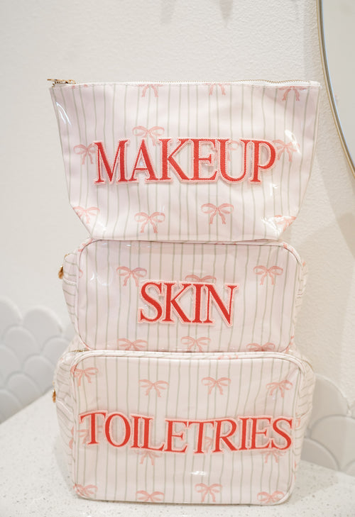 Pink Ribbons Bundle (Skin + Makeup + Toiletries)