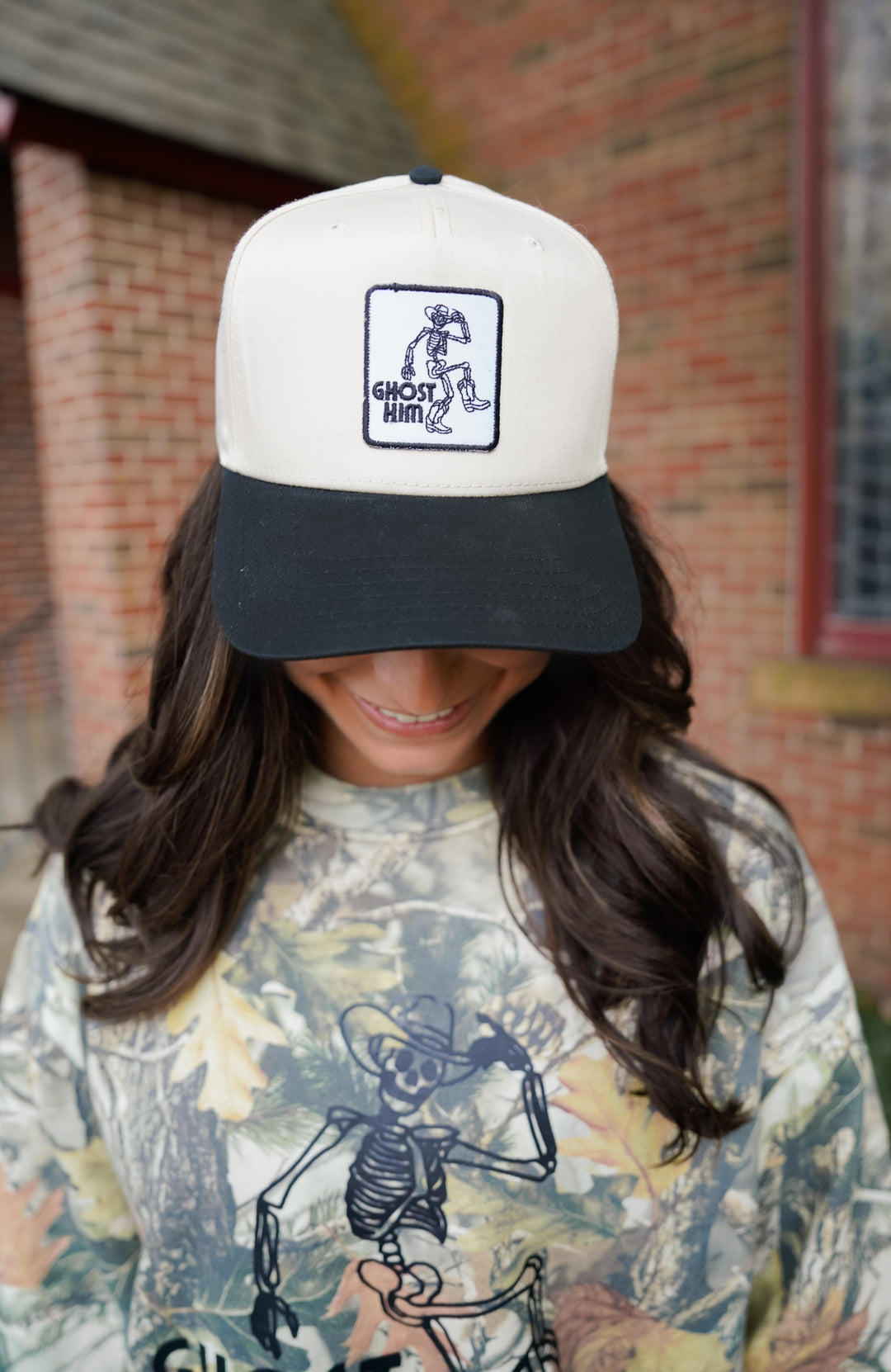 Ghost Him Trucker Hat