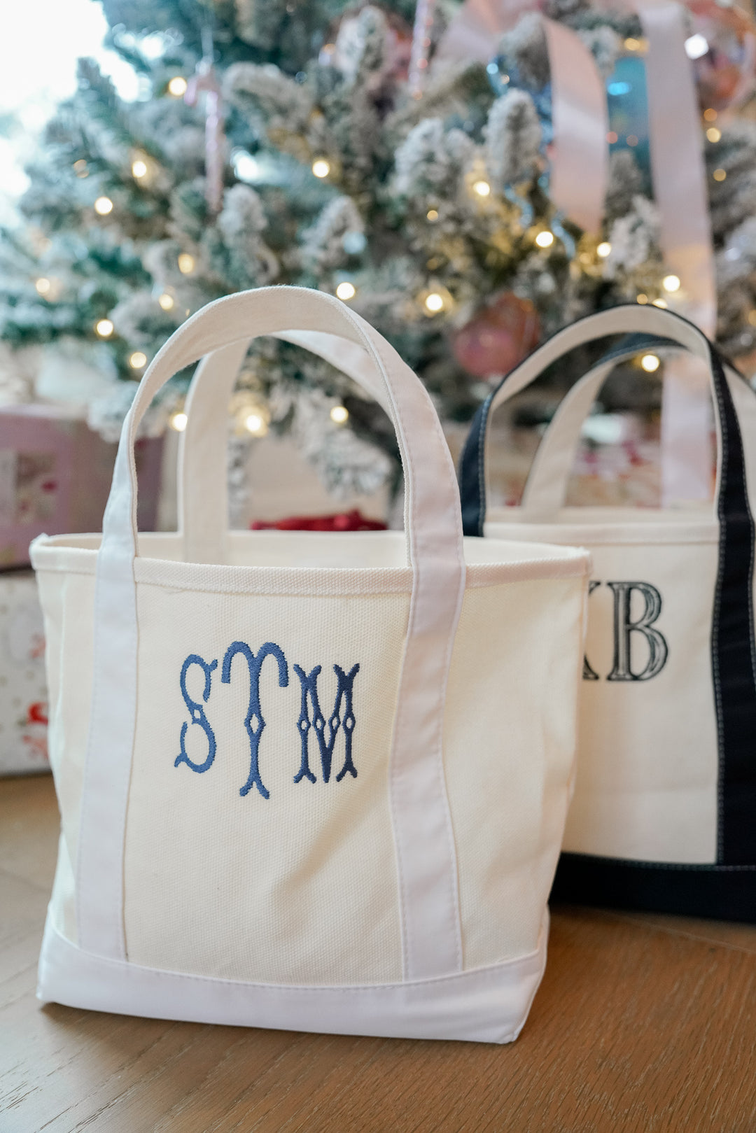 Mini Canvas Tote - Embroidered